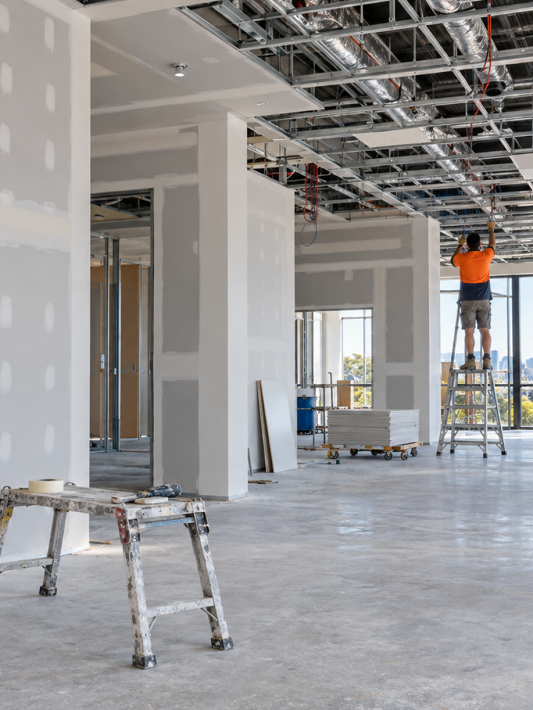Commercial Plastering Brisbane