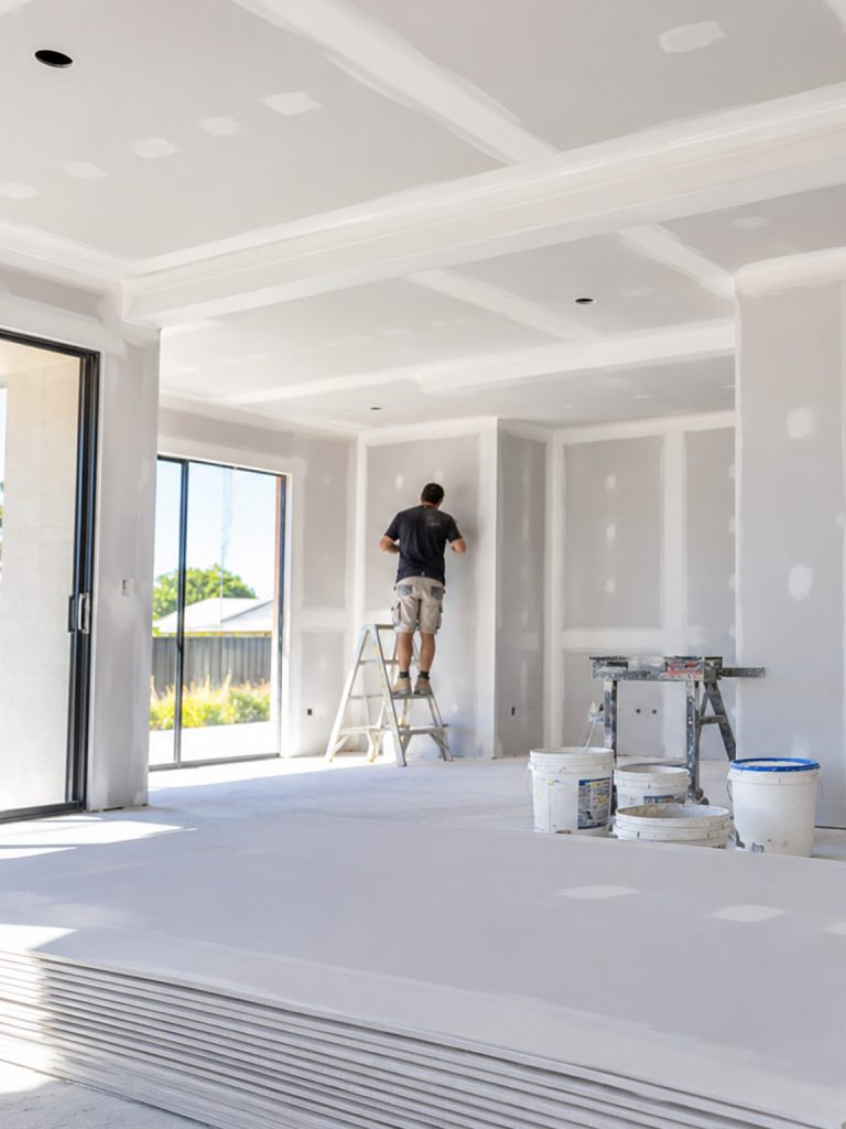 New Building Plastering Brisbane